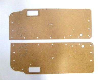 2 x Door Panel, Cardboard for Jaguar XJ-S (1975–1981)