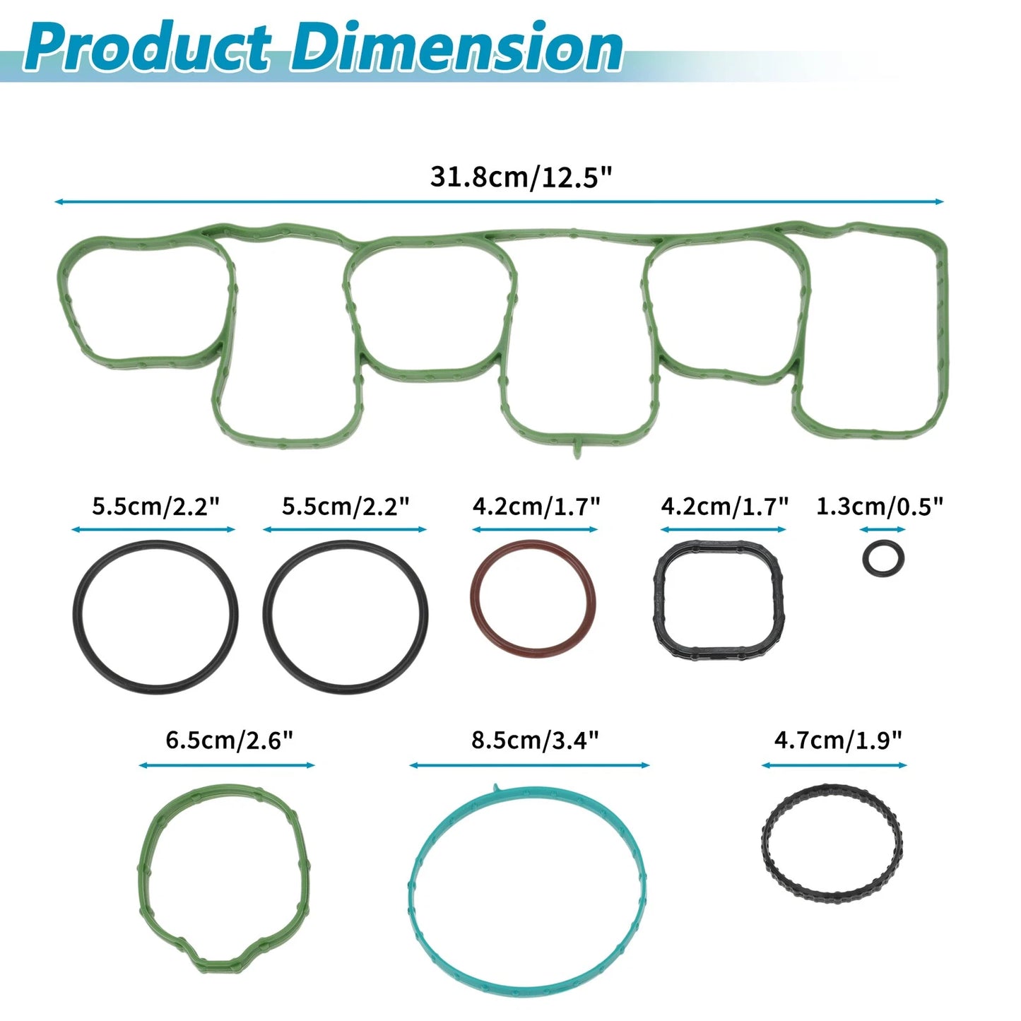 Engine Intake Manifold Gasket Set for Ford F-150 (2004-2008)