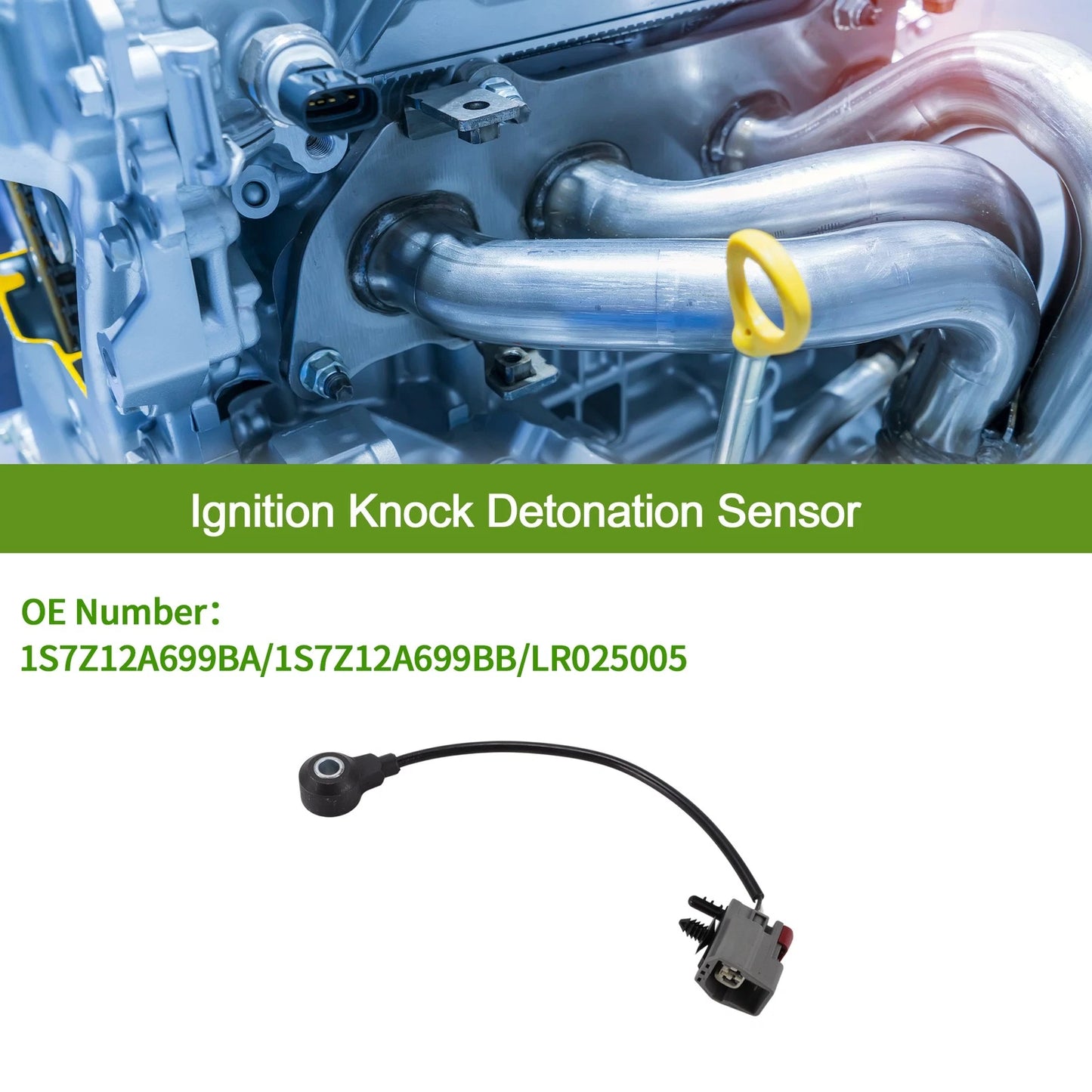 Ignition Knock Sensor for Ford Focus 2005-2012 (1 x Sensor)
