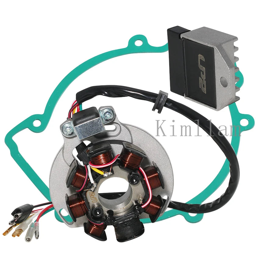 Stator Coil, Regulator, Gasket for KTM 250 300 EXC SX MXC (2000-2003)