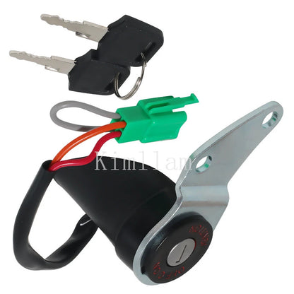 Ignition Key Switch Lock Set for Suzuki DRZ250 DR250 DR250R (2001-2009, 1998-2000)