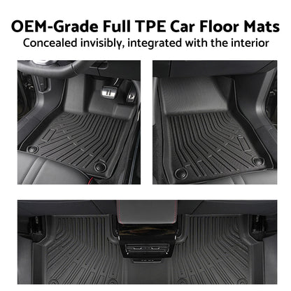Waterproof Floor Frunk Boot Liner Set for Tesla Model 3 (2023-On)
