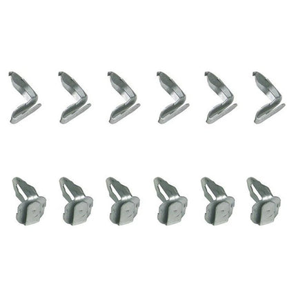 24Pcs Front Door Panel Frame Plugs & Door Panel Clips for Chevy Camaro