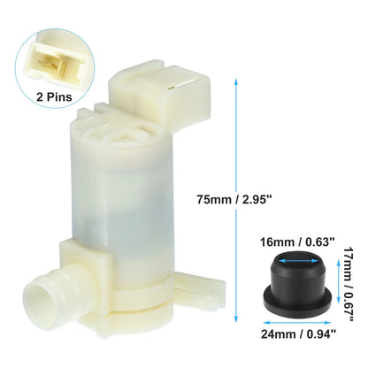 Windshield Washer Pump for Nissan 200SX (1995-1998)