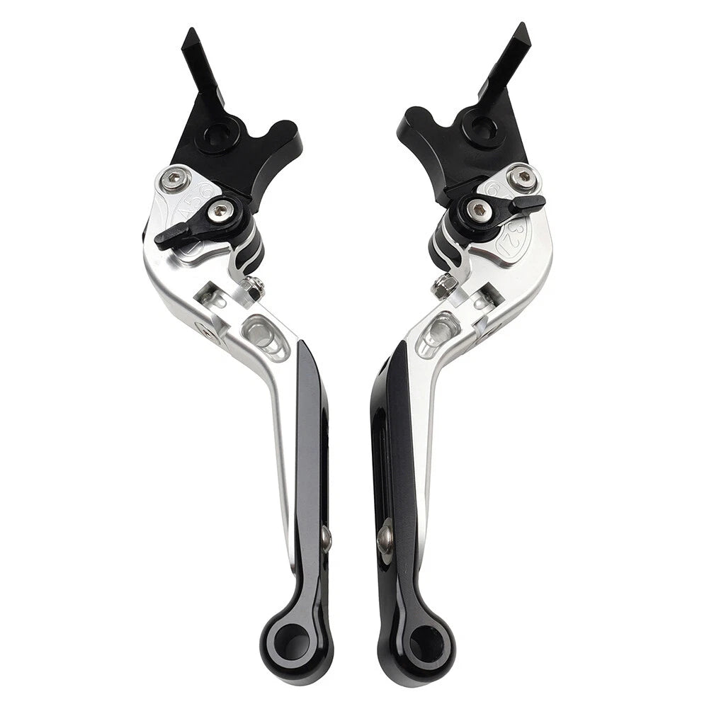 CNC Extendable Brake Clutch Levers for Kawasaki ZX636R ZX6RR (2005-2006)