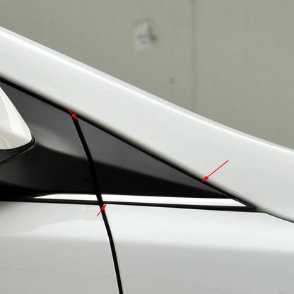 Right Fender Corner Trim Molding with Silver Strip for Hyundai Elantra (14-16)