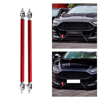 Adjustable Front Bumper Lip Splitter Strut Rod Tie Support Bar for Make & Model