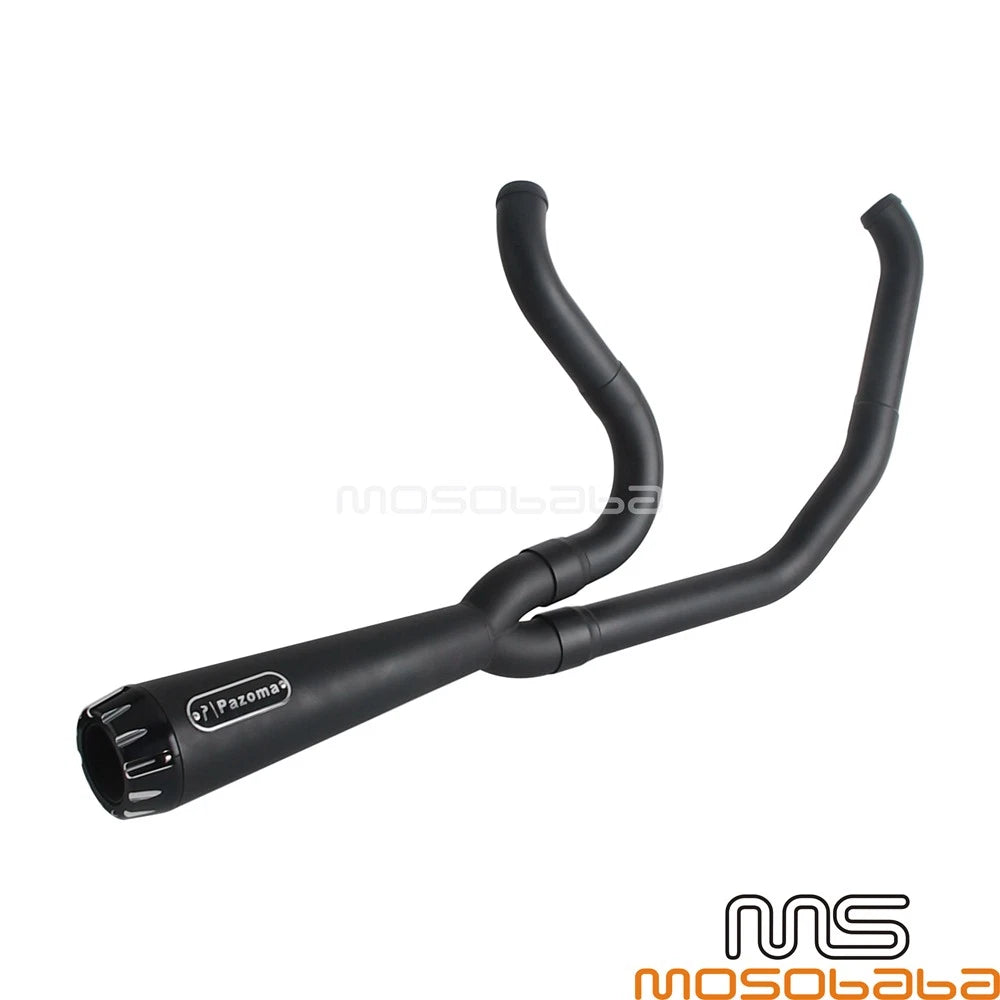 Muffler w/ End Cap for Harley Touring FLHR FLHX FLHXS FLHTK (2017-2023)