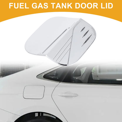Fuel Tank Door Cap for Honda Civic (2022-2025) Chrome Silver Tone