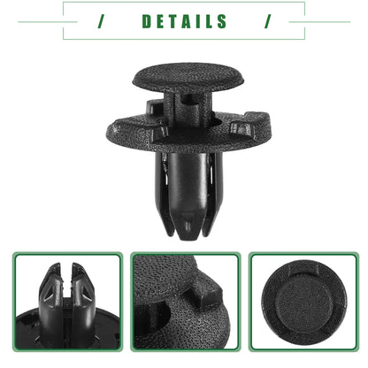 50 Pcs Cowl Bumper & Fender Liner Push Clips for Infiniti Q50