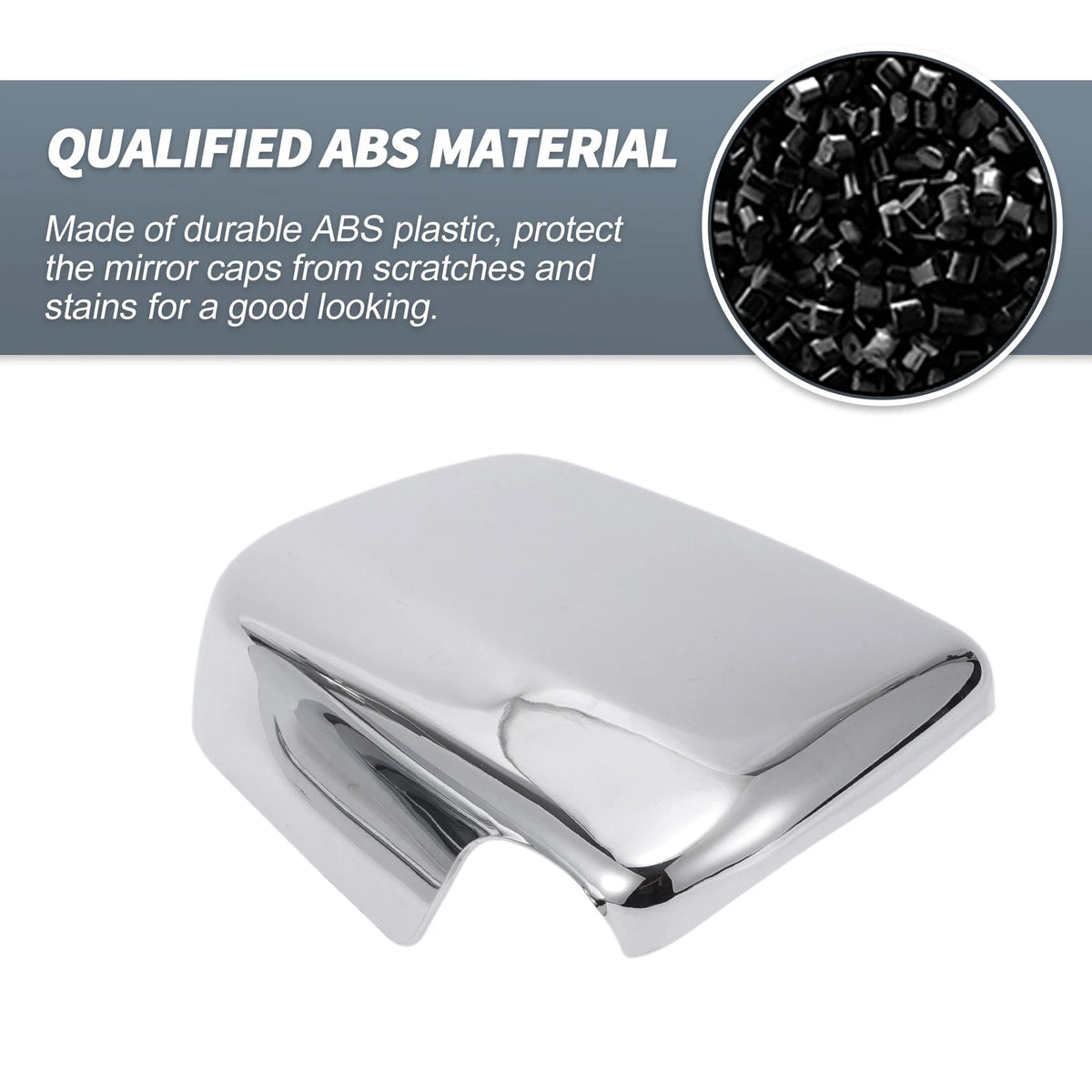 Rearview Mirror Cover Overlay Chrome Plated for Lexus RX300 SUV (1999-2003)