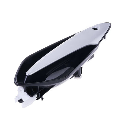 2 x Front LH+RH Silver/Black Door Handle for Honda Civic FK/FN (2006–2015)