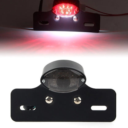 LED Rear Brake Tail Light for Universal Bikes ATV Motorcycle - Smoke