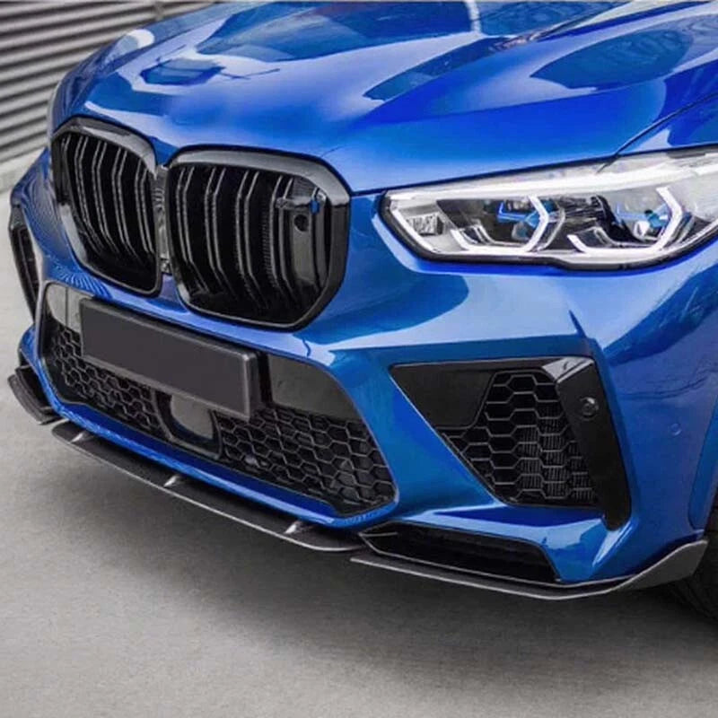 Real Carbon Fiber Front Bumper Lower Lip Splitter for BMW X5M F95 2020-2023