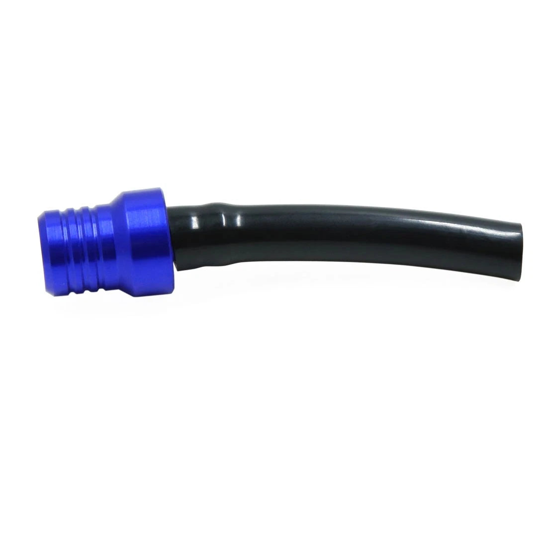 Blue Gas Fuel Tank Cap Valve Breather Hose One Way for Motorcycle
