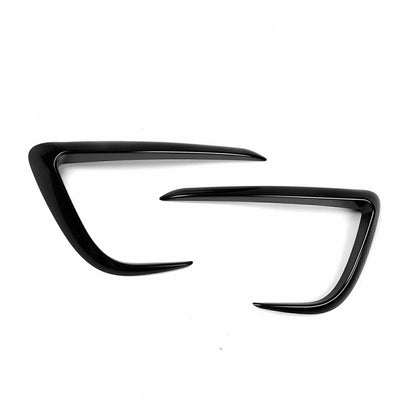 2 x Front Bumper Air Vent Trim Covers for Tesla Model Y (2020-2024)