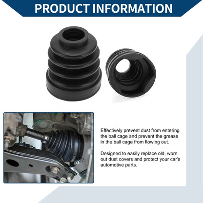 Inner CV Joint Boot Kit with Clamps for Peugeot 206 (2002-2020)