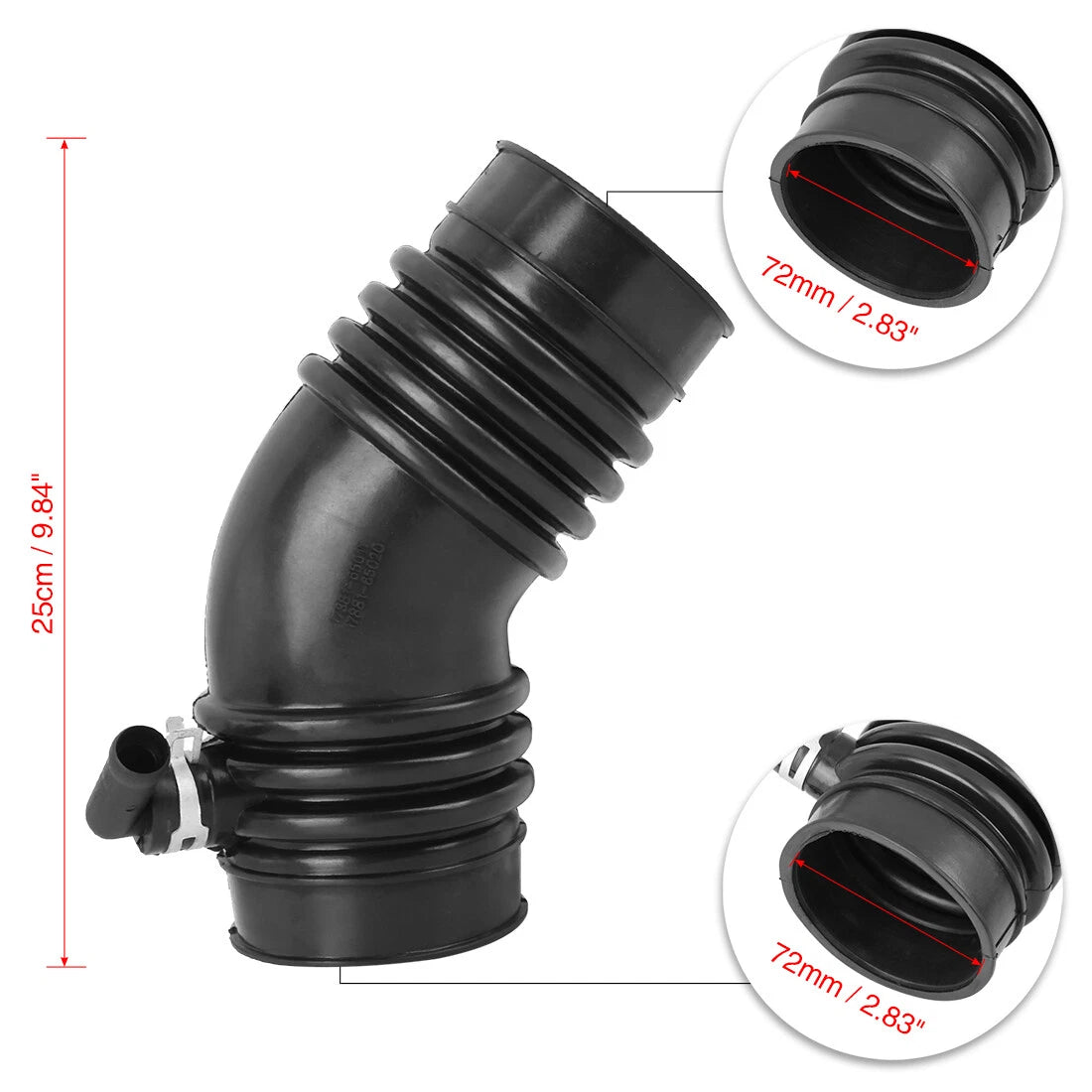 Air Intake Hose Tube for Toyota 4Runner Pickup V6 3.0L (1989-1995)