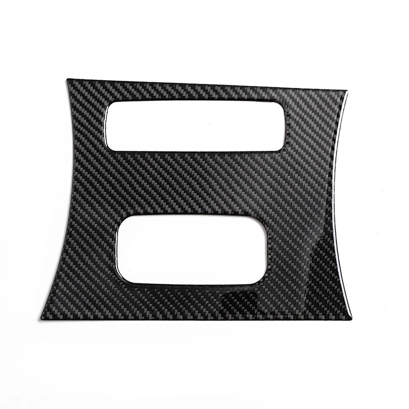 Carbon Fiber Manual Gear Shift Panel Cover Trim for 2011-2014 Dodge Charger