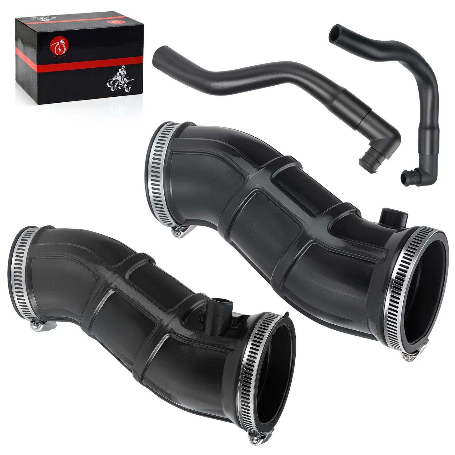 Airbox Manifold Snorkel Intake Tube L+R for Yamaha Raptor 660R (2001–2005)