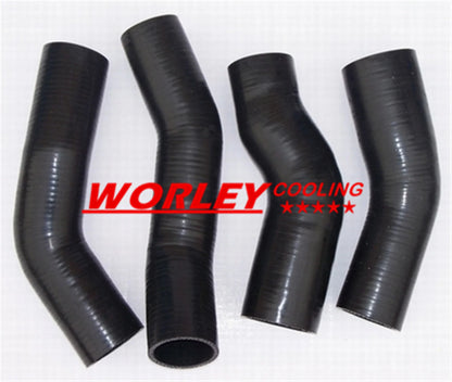 Silicone Intercooler Hose for Nissan 300ZX (1990-1996) Black