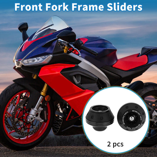 2 x Front Fork Frame Slider for Motorcycle