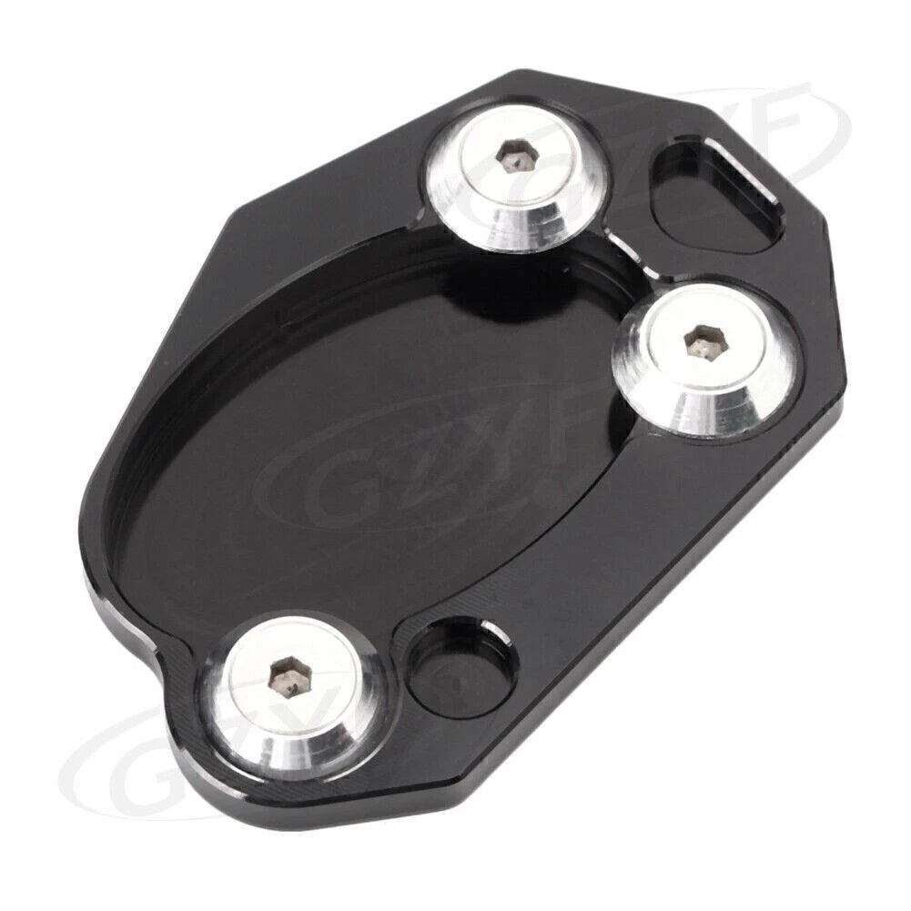 Kawasaki Z1000 ZX10R ZX6R Z1000/SX Black Side Stand Kickstand Plate Pad