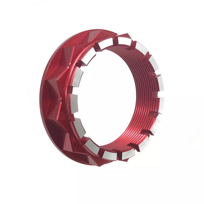 1x Rear Wheel Axle Nut for Ducati Multistrada 1200 S GT (2013-2014) Red
