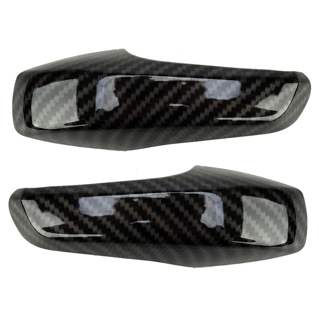 Carbon Fiber Interior Door Handle Cover Trim for Smart Fortwo (2007-2014)