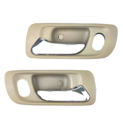 Interior Inner Door Handle Cream FL+FR Fits Honda Accord CG 4D Sedan 1998-02 D06