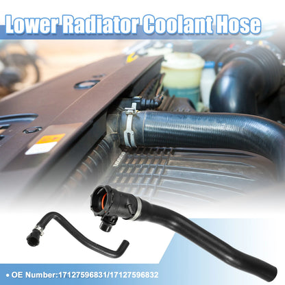 Radiator Coolant Hose Set for BMW 320i Base 2.0L (2012-2013)