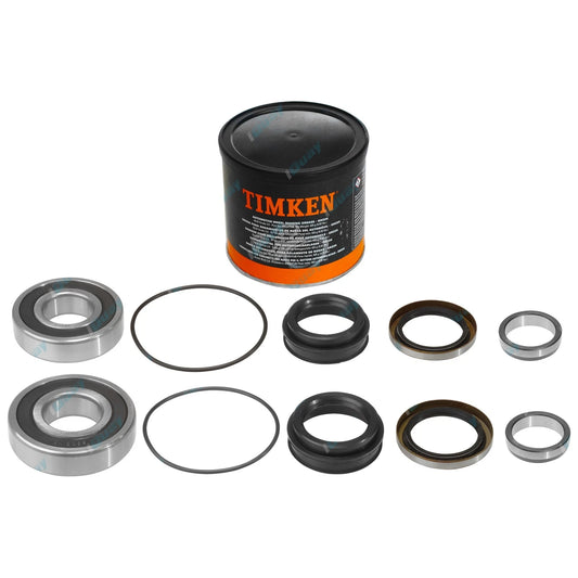 2 Rear Wheel Bearing Kits + Grease for Landcruiser Bundera LJ70 LJ71 RJ70 84~96
