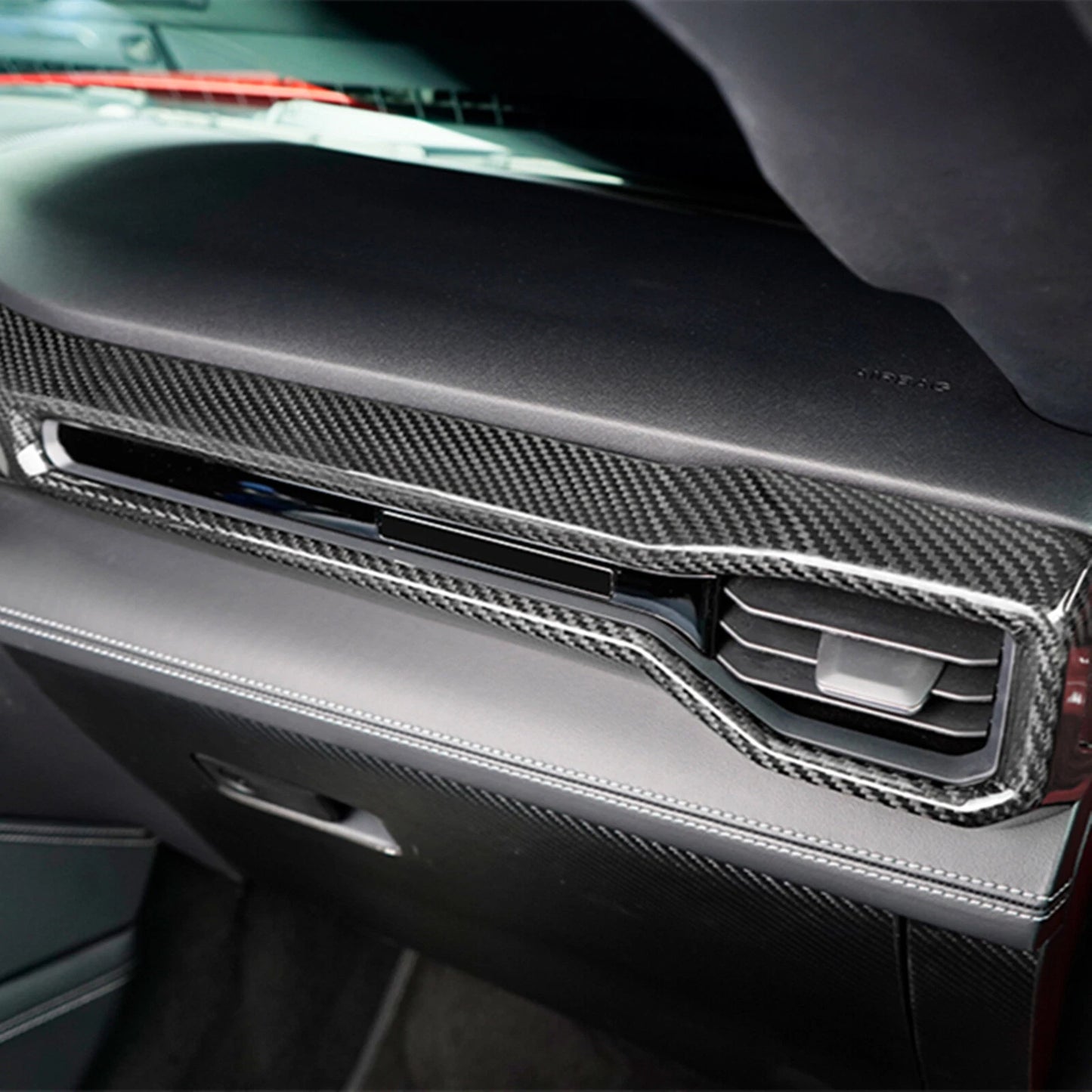 1pc Front Dashboard Cover Trim for Ford Mustang (2024)