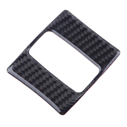 Carbon Fiber Warning Light Button Bezel Cover for Mazda 3 Axela (2013-2018)