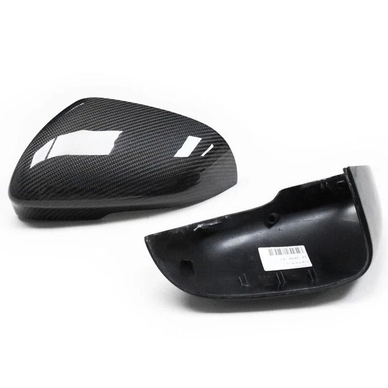 Real Carbon Fiber Replace Mirror Shell Caps Cover For Jaguar XFR 2010