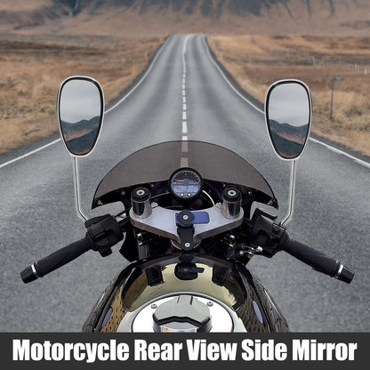 10mm Rearview Mirrors for Kawasaki & Honda Motorcycles
