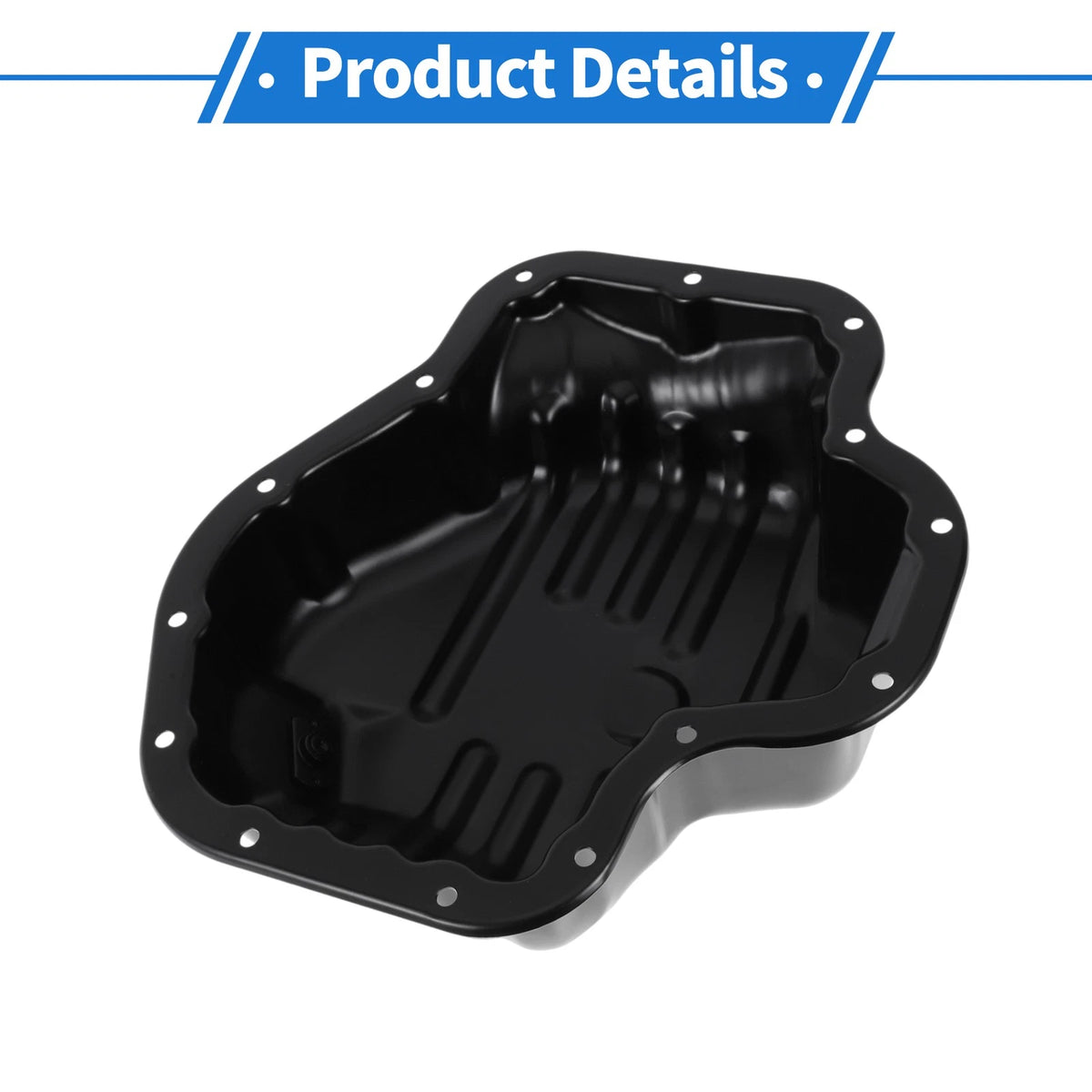 Engine Oil Pan for Toyota Camry 2007-2011 - 1 x Steel Black