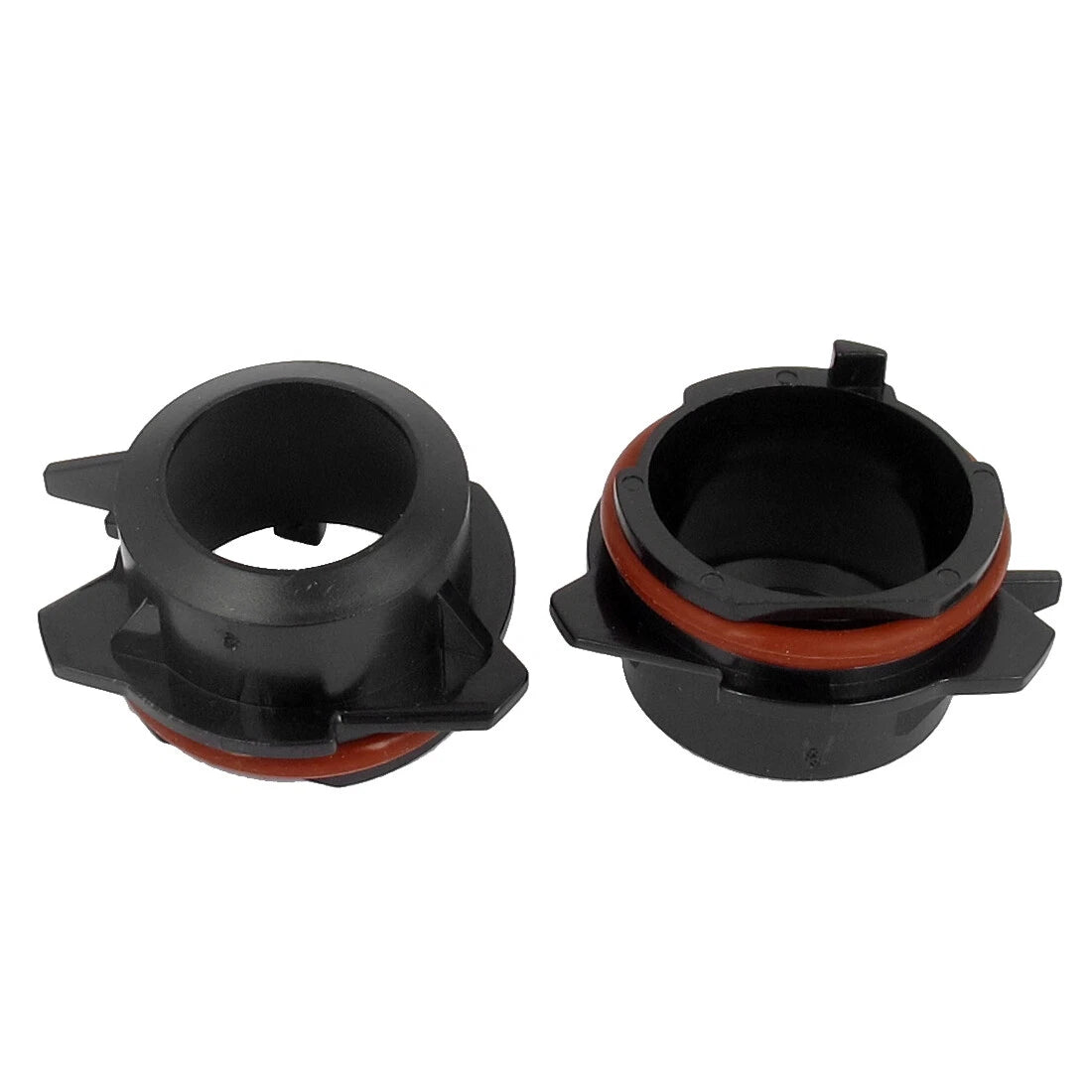 Black H7 HID Xenon Bulb Adapter Holders for BMW 550i E39 (2008)