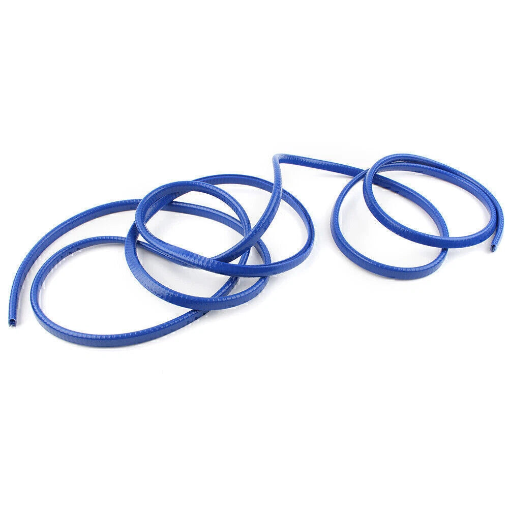 13Ft Universal Rubber Seal Trim Molding Strip for Auto Door Edge Protector Blue