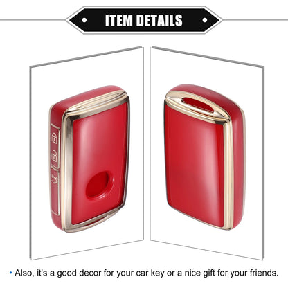 3 x Remote Keyless Key Fob Covers for Volvo XC90 XC60 S60 S90 XC40