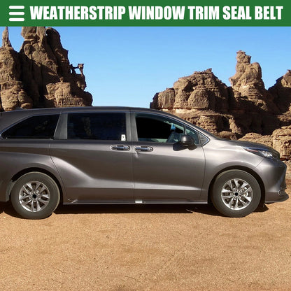 Rear Right Door Window Belt Weatherstrip for Toyota Sienna (2011–2020)
