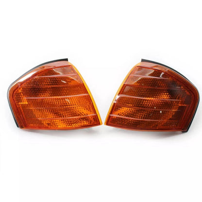 Pair Amber Corner Parking Signal Lights for Mercedes-Benz C-Class W202 (1994–2000)