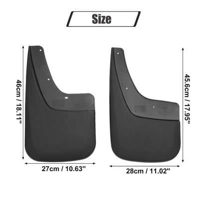 1x Wheel Fender Mudflaps Protection Set for GMC Sierra 1500