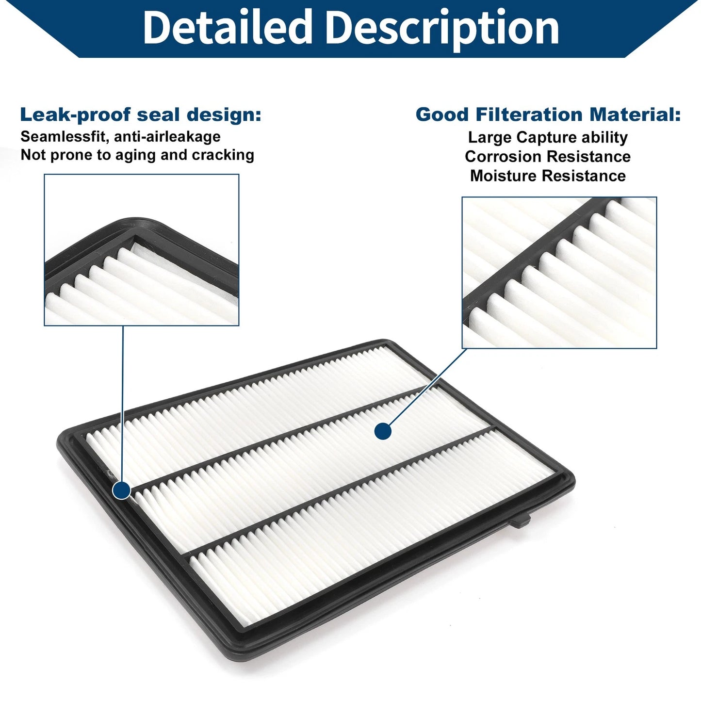 Engine Air Filter 2.0L for Infiniti QX50 (2019 - 2020)