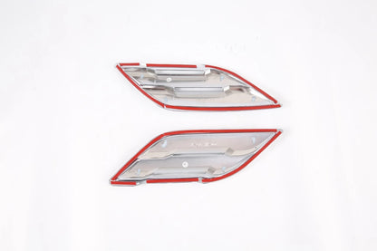 ABS Chrome Front Fender Air Outlet Vent Side Cover Trim for Ford F150 (2015-2019)