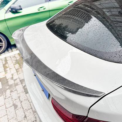 Carbon Fiber Look Rear Boot Spoiler Lip for BMW 4 Series F36 M4 (14-20)