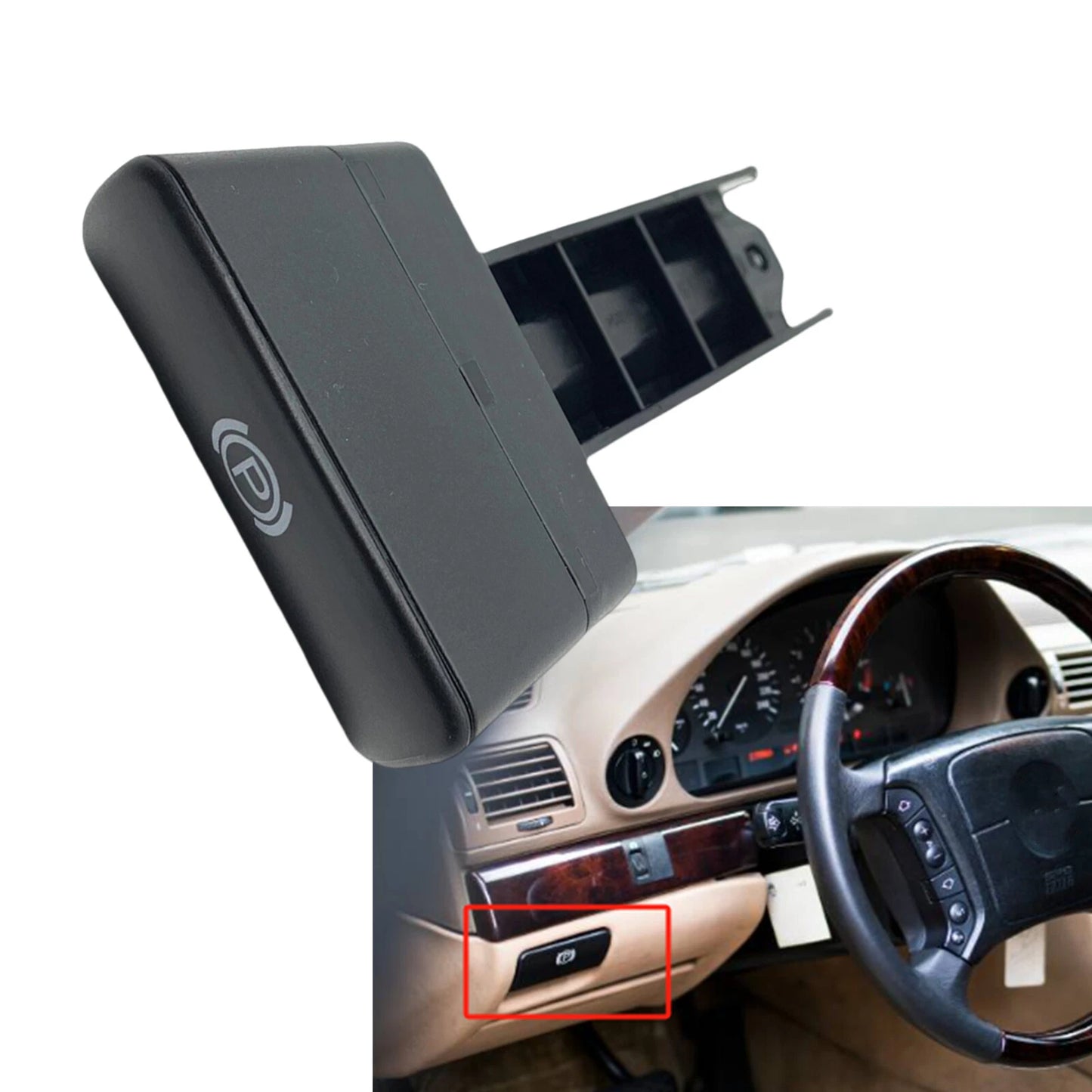 Parking Brake Release Handle for BMW 7 Series E38 (1993-2001)