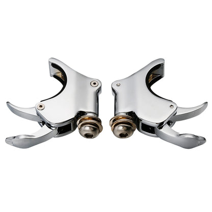 49mm Chrome Windshield Clamps for Harley V Rod VROD, Sportster XL1200X (02-10)