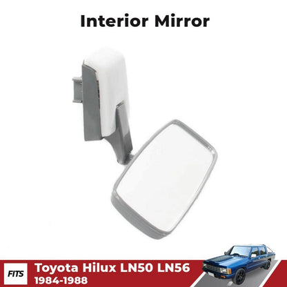 Interior Inner Room Mirror Fits Toyota Hilux LN50 LN56 Pickup Truck 1984-88 D06