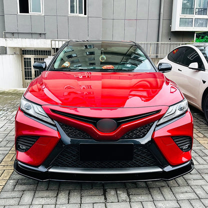 Front Spoiler Lip Splitter for Toyota Camry 8th (2018-2020)